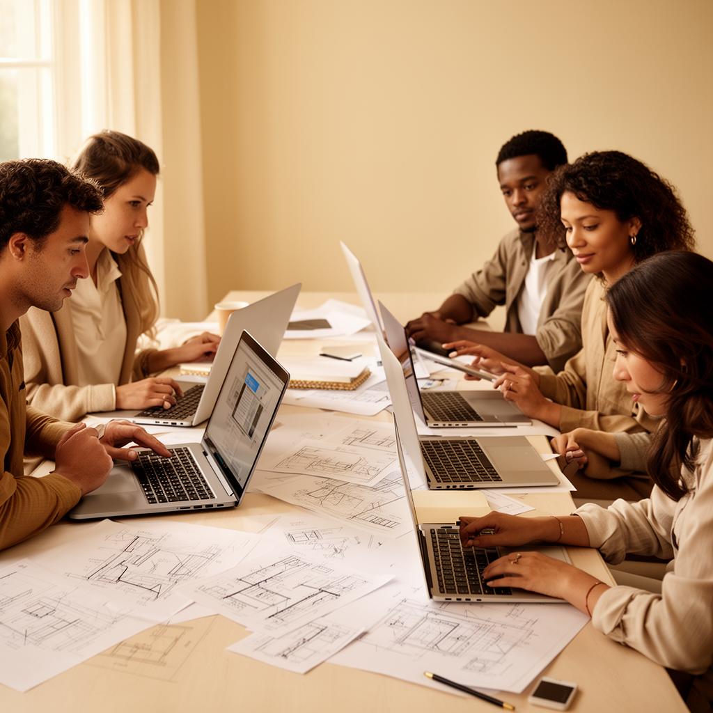 Team collaborating